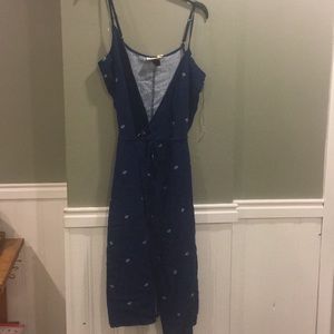 Universal Thread- Navy wrap dress